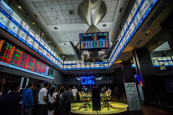 Desplome de acciones en la Bolsa de Sao Paulo