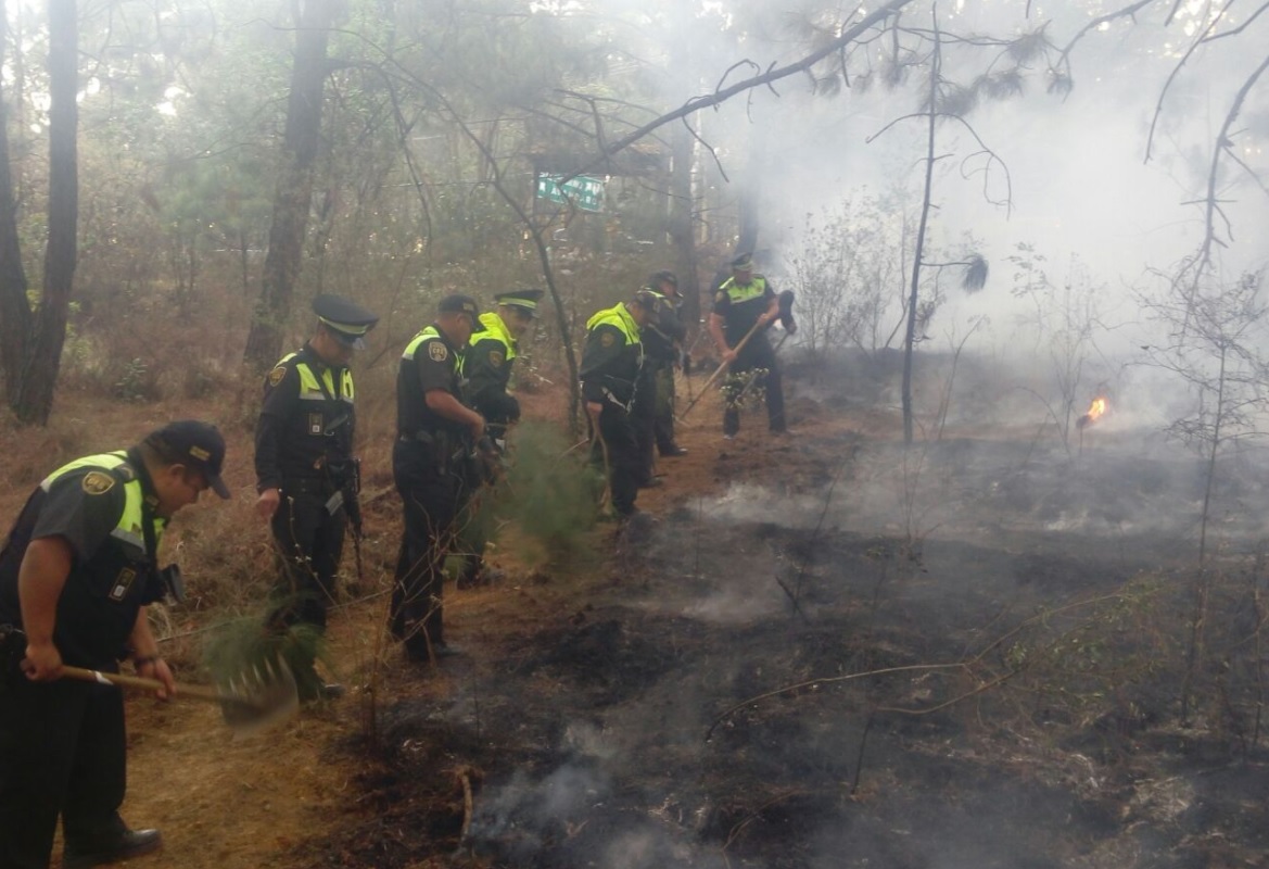 Suman 85 incendios forestales en Valle de Bravo. (Twitter: @CESC_Edomex/Archivo)