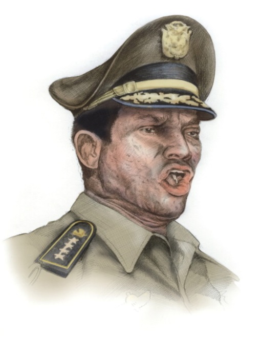 Manuel Antonio Noriega, el último dictador militar de Panamá (Getty Images)