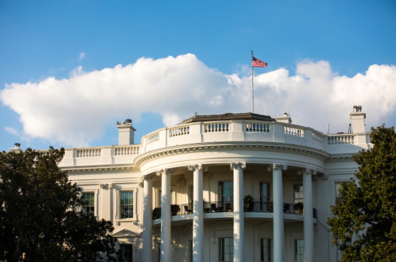 La fachada sur de la Casa Blanca (Getty Images, archivo)