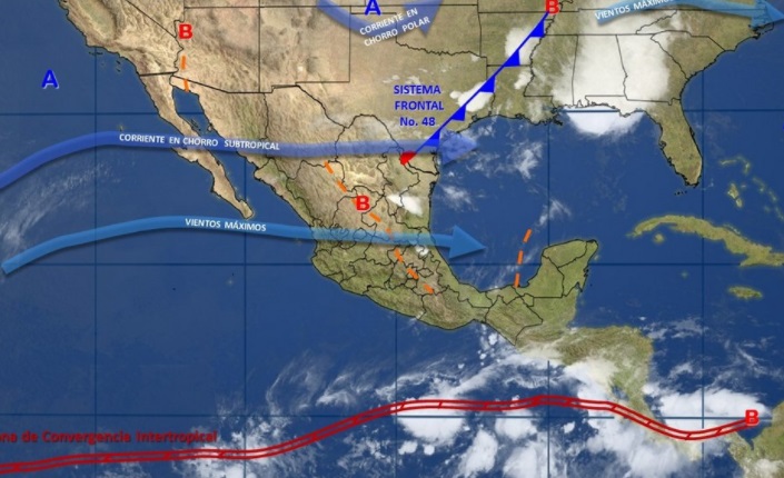 Se mantendrá el potencial de tormentas en varias zonas de la República Mexicana (Twitter @conagua_clima)