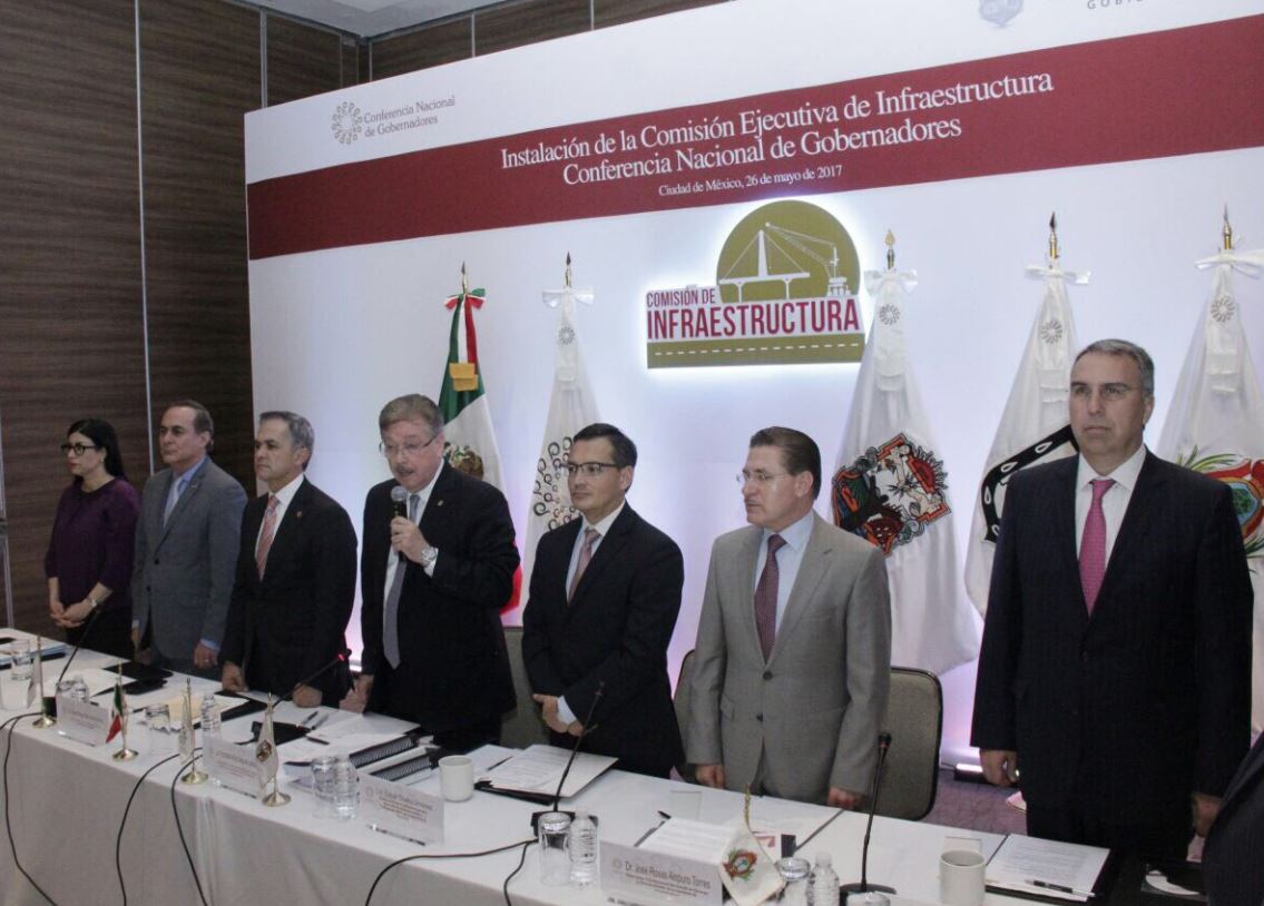 Comisión Nacional de Gobernadores, Ciudad de México, conago, Comisión de Infraestructura