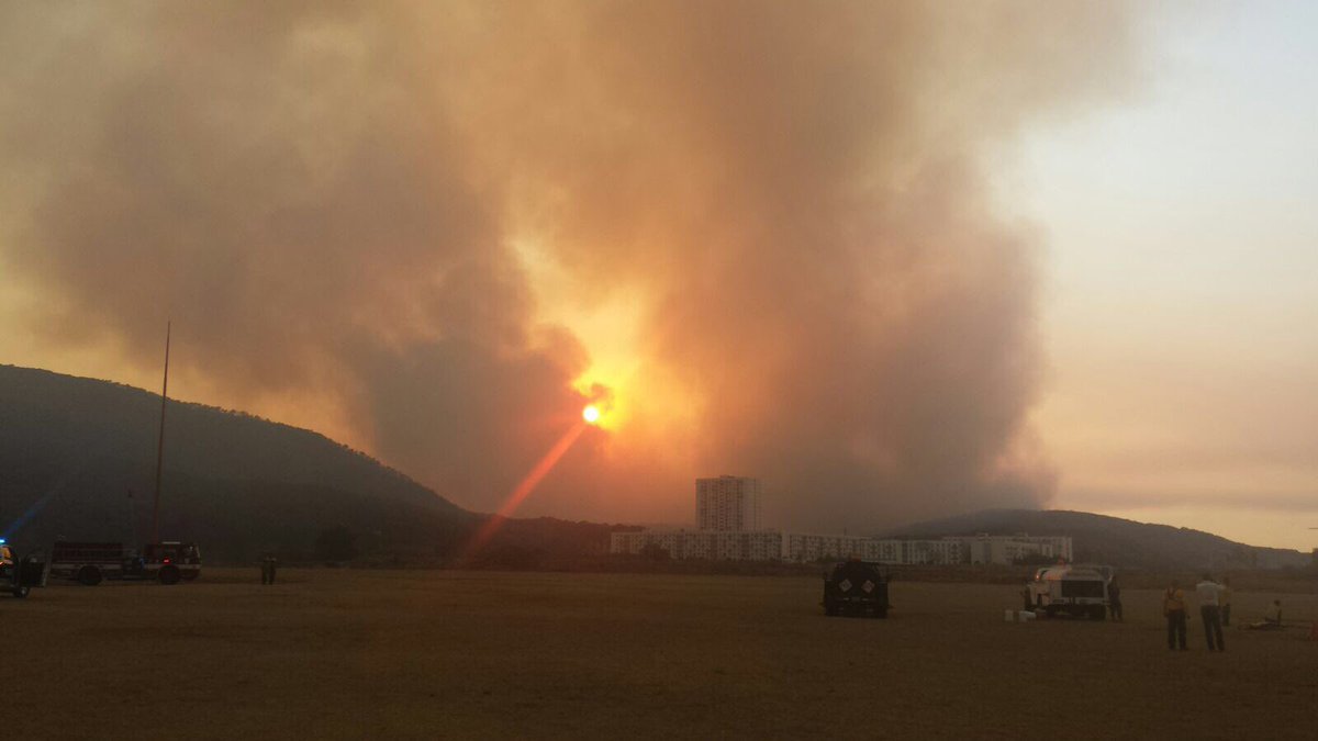 Contingencia atmosférica en Jalisco por incendio forestal