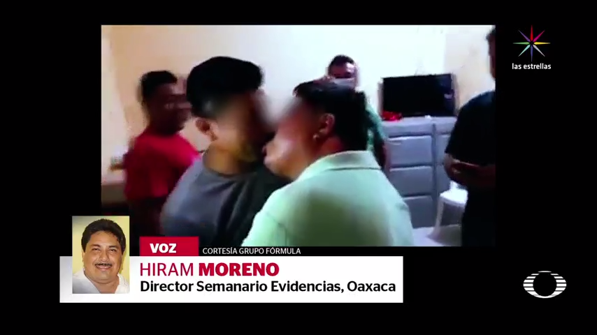 CTM, Oaxaca, deslinda, humilla, taxistas, besándose