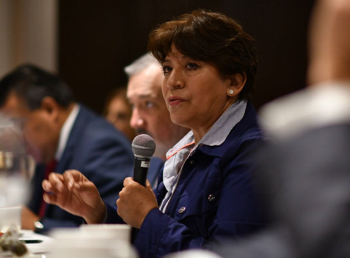 Delfina Gómez, candidata de Morena al Gobierno del Estado de México