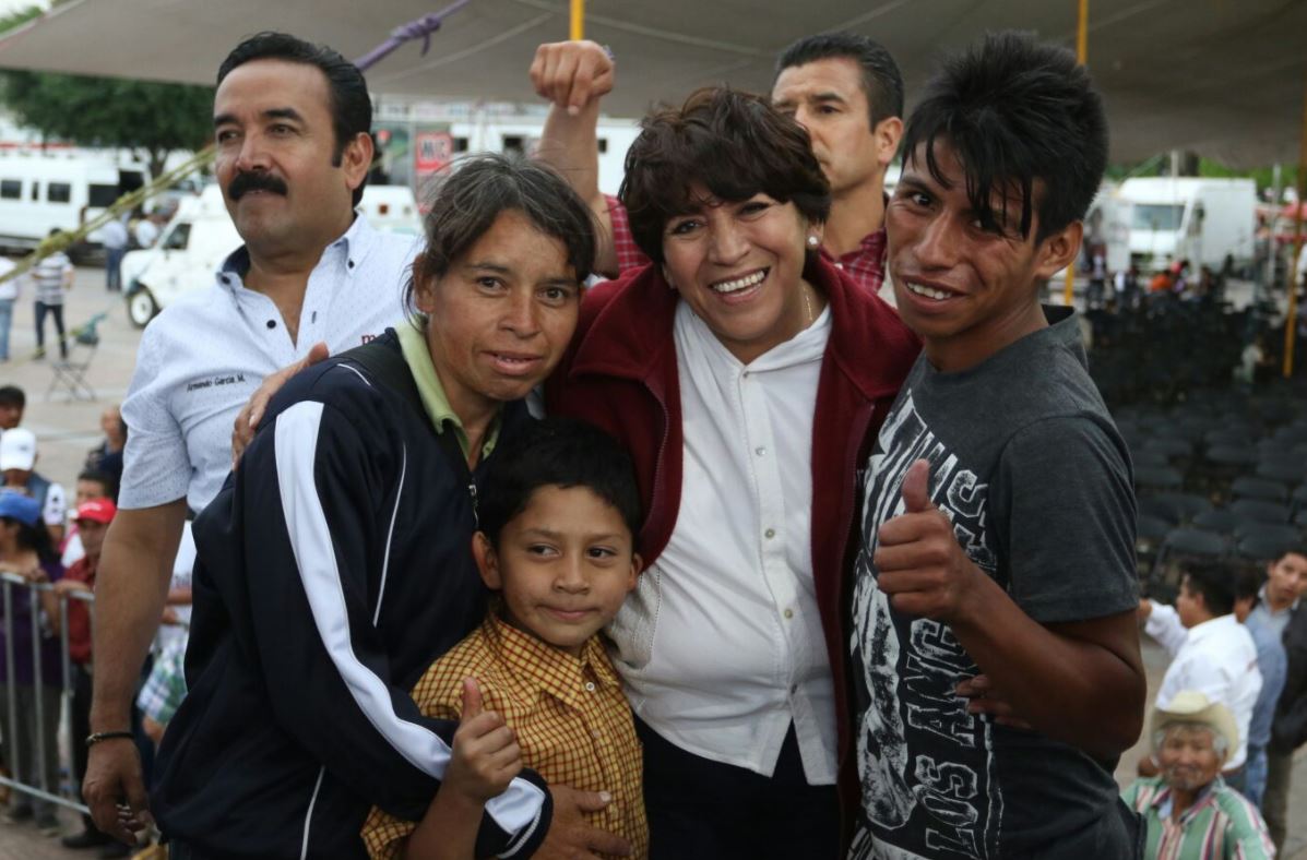 Delfina Gómez cierra campaña en Nezahualcóyotl