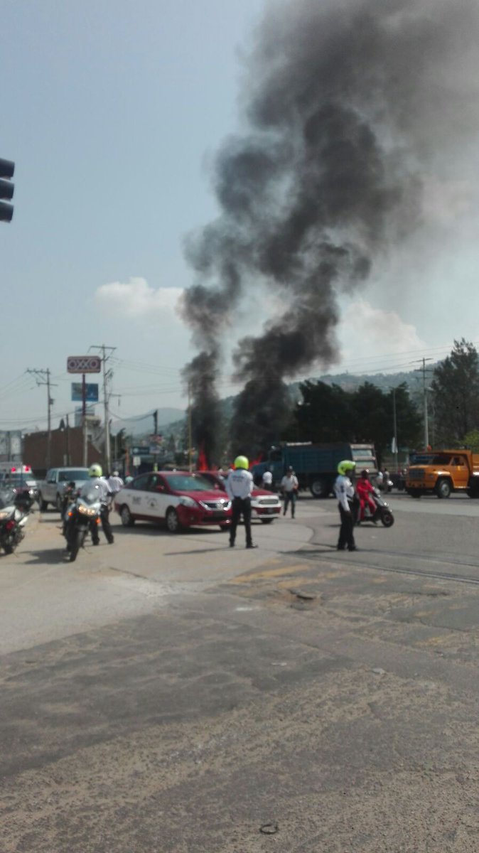 Disturbios de transportistas en Oaxaca dejan un muerto