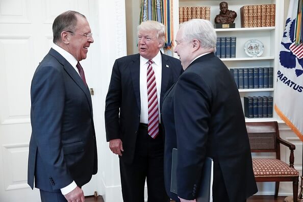Donald Trump, Serguei Lavrov, Sergey Kislyak, Rusia, Estados Unidos, Despacho oval, Casa Blanca, 10 de mayo,