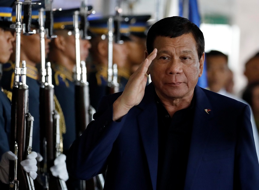 El presidente de Filipinas, Rodrigo Duterte (Reuters)