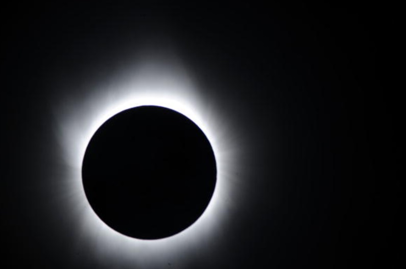 Eclipse solar del 22 de julio de 2009 en la isla de Iwojima, Japón (Getty Images)