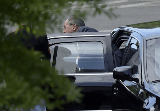 Canciller de Rusia Serguei Lavrov en la Casa Blanca