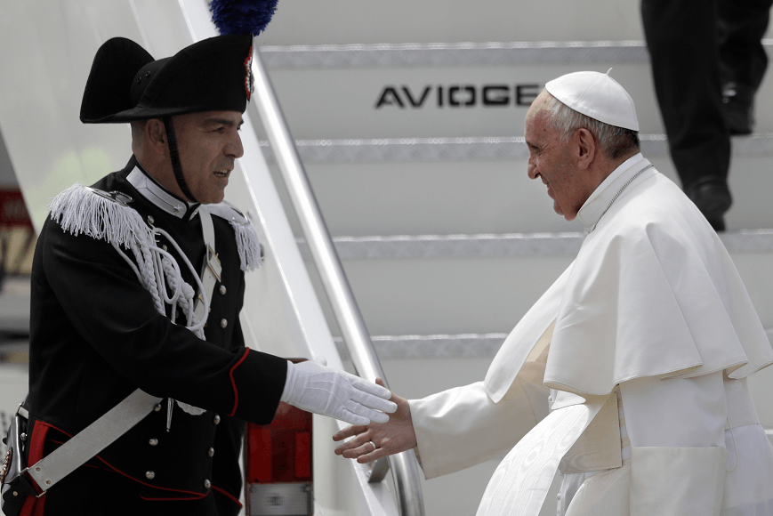 Papa Francisco viaja a Portugal al santuario de Fatima 