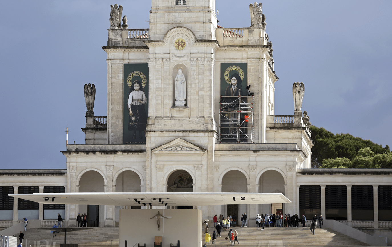 El santuario de la Virgen de Fatima en Portugal