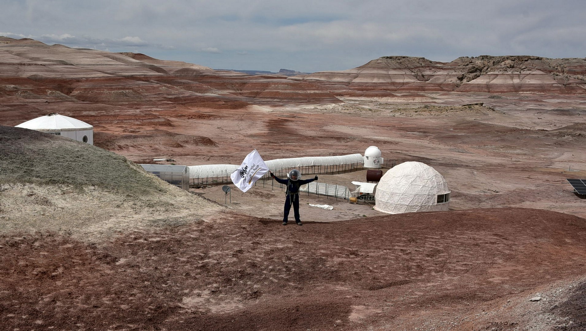 Estudiante de la UNAM exito en simulacro a Marte