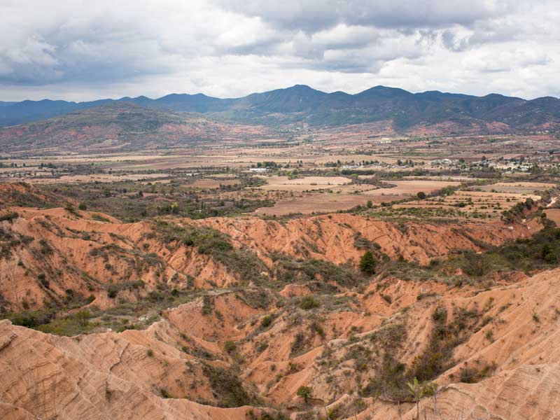 Ruta del geoparque Mixteca Alta en Oaxaca (Unesco)