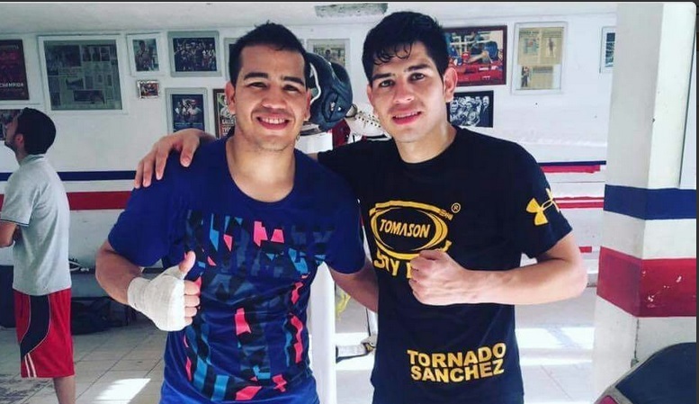 David 'Tornado' Sánchez y su hermano Jonathan. (Twitter @CODESONoficial)