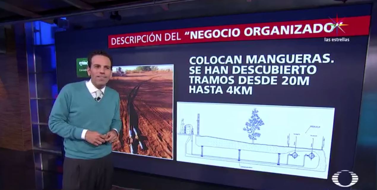 Huachicoleros conectan mangueras de hasta 4 km en los ductos