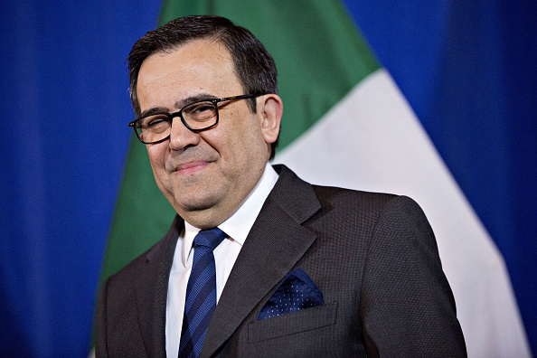 Ildefonso Guajardo Villarreal, secretario de Economía de México. (Getty Images)