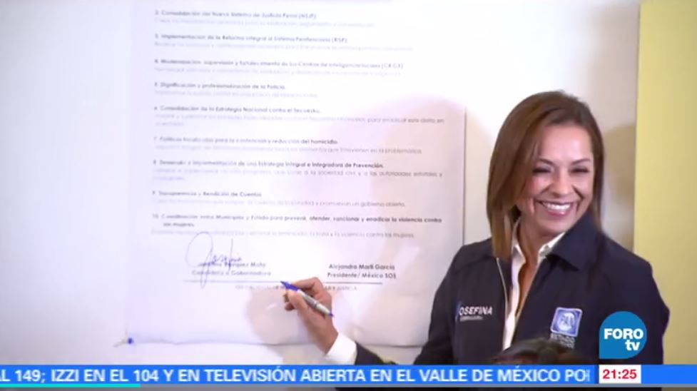 noticias, forotv, Josefina Vázquez Mota, visita, Ecatepec, gubernatura del Estado de México