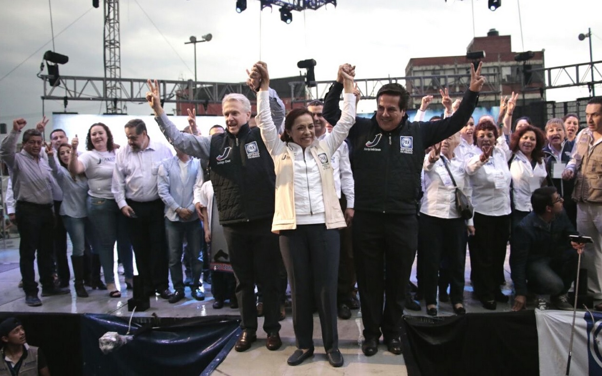 Josefina Vázquez Mota, candidata del PAN al Edomex