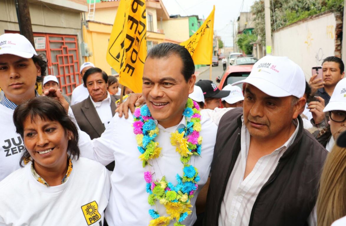 Juan Zepeda, candidato del PRD en el Estado de México