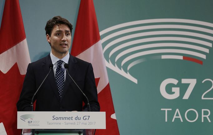 Primer ministro, Canadá, Justin Trudeau, cumbre del G7, Charlevoix.