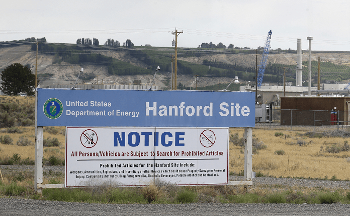 central nuclear de Hanford en el estado de Washington