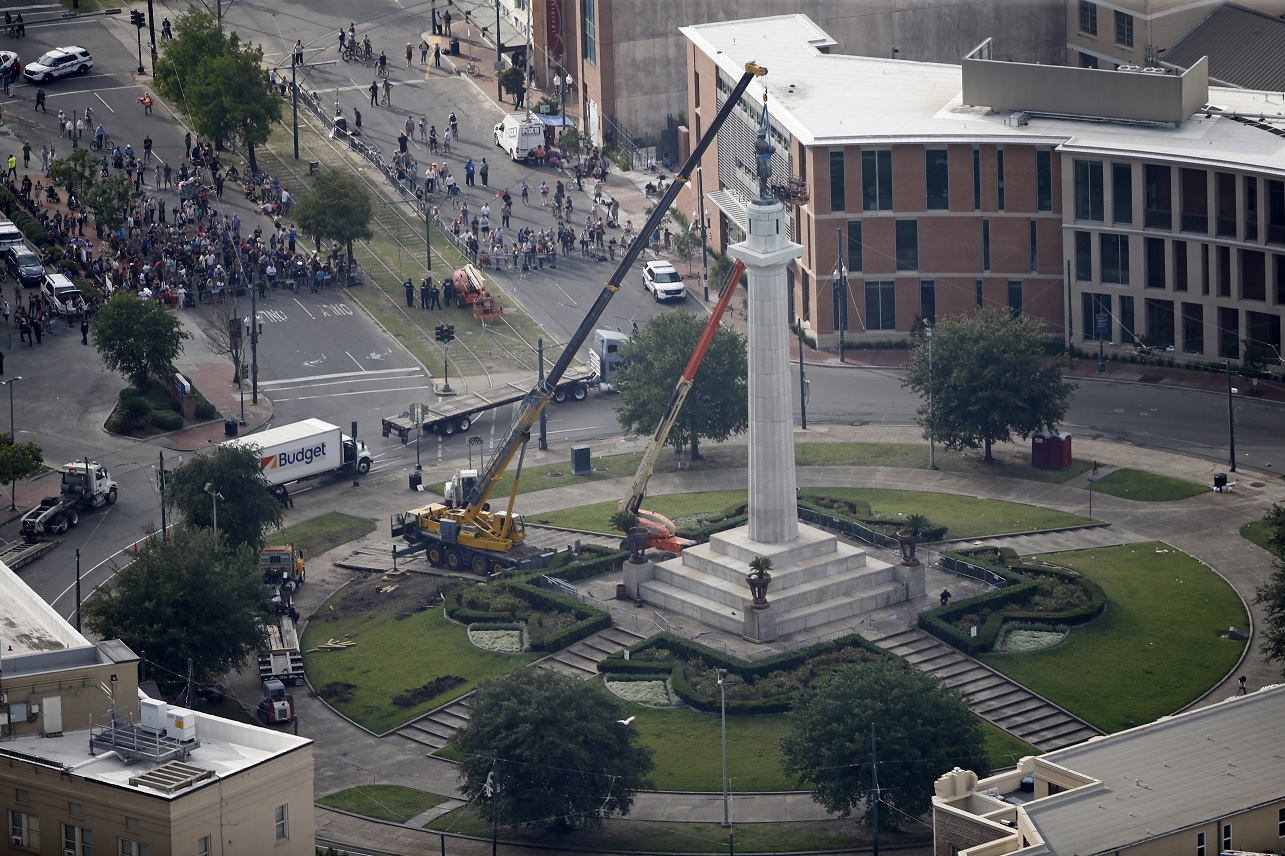 Racismo, guerra, estatua, Robert, Confederación, Nueva Orleans,