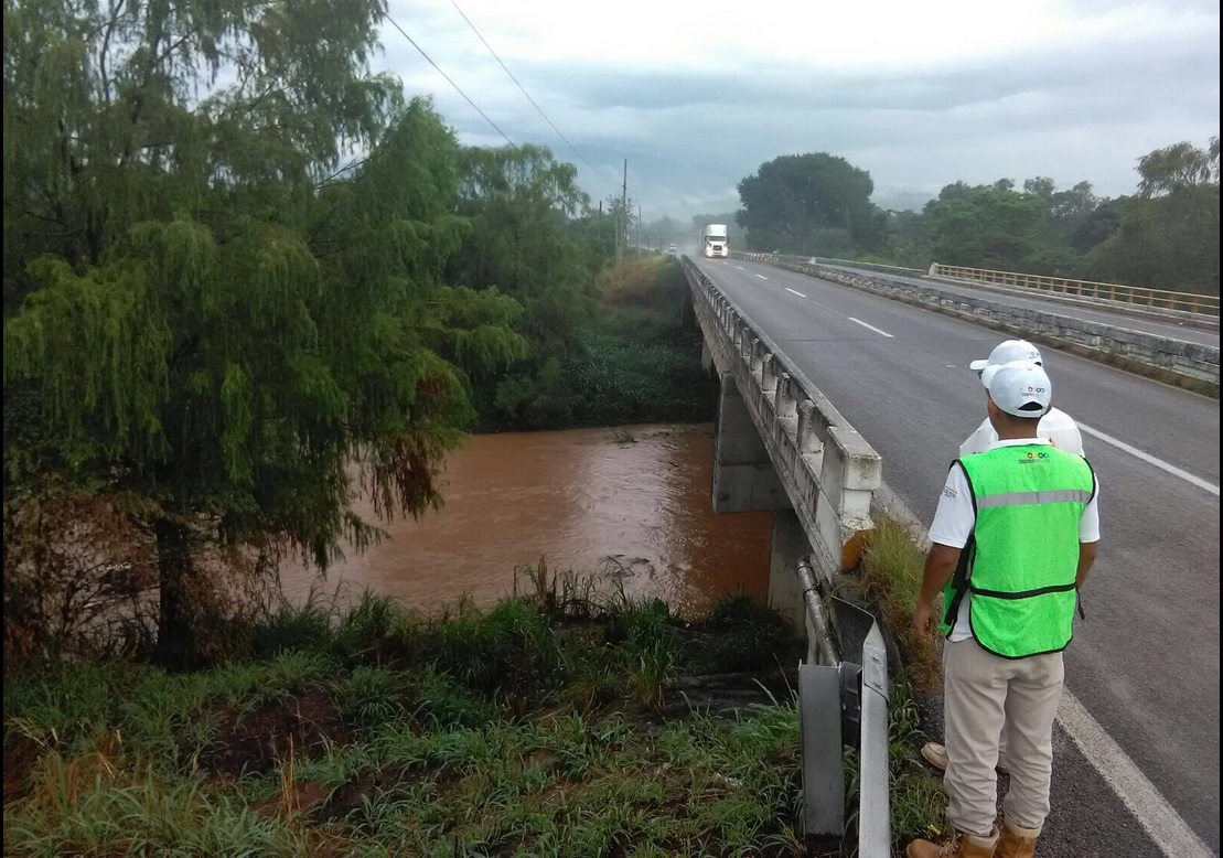 De acuerdo con la Conagua, las lluvias fueron históricas en Chiapas. (Twitter @pcivilchiapas)