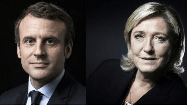 Emmanuel Macron, Marine Le Pen, segunda vuelta, francia,