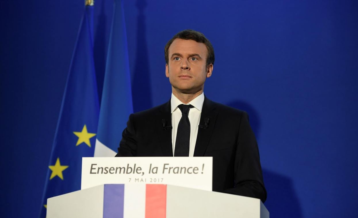 Emmanuel Macron, de 39 años, fue elegido este domingo presidente de Francia (Reuters)