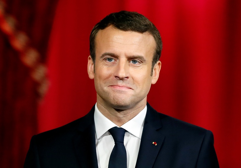 El presidente francés Emmanuel Macron Reuters)