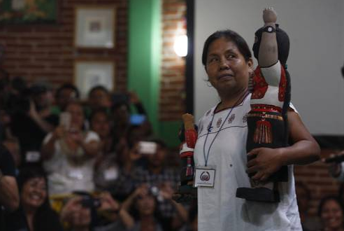 María de Jesús Patricio Martínez, candidata presidencial indígena para 2018