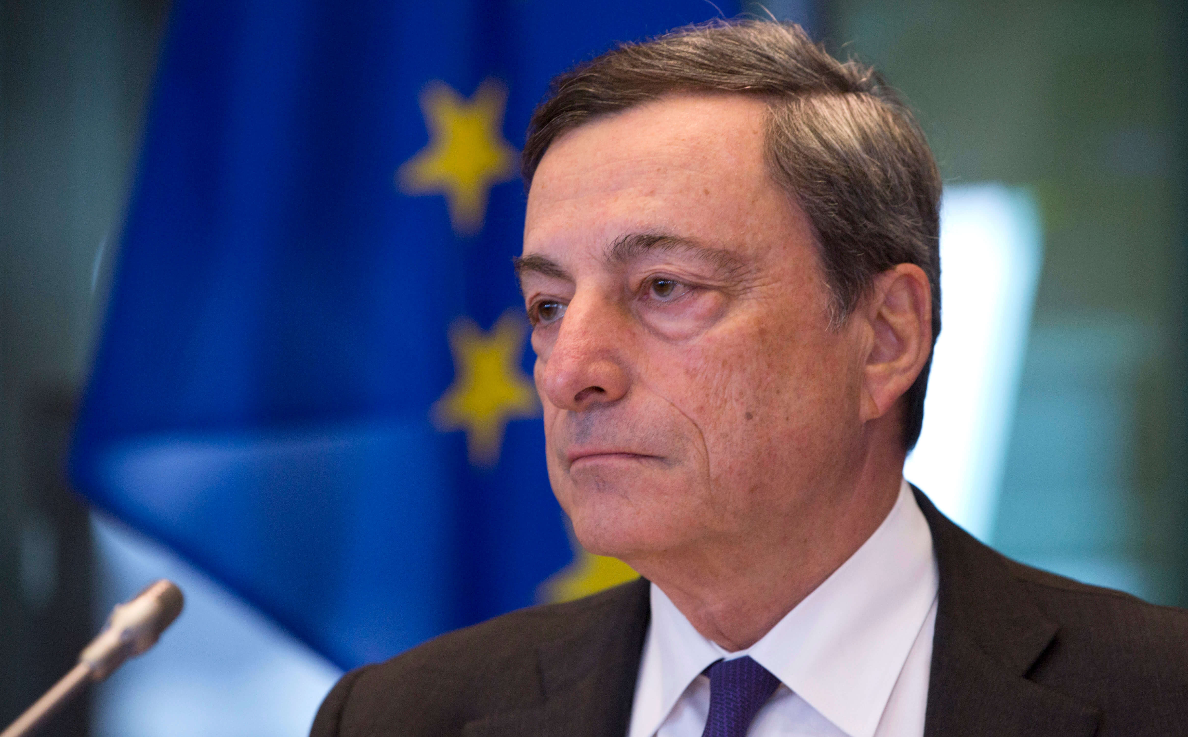 Mario Draghi, gobernador del Banco Central Europeo (AP)
