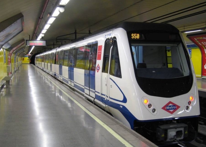 Andenes del Metro de Madrid (Twitter @metro_madrid)