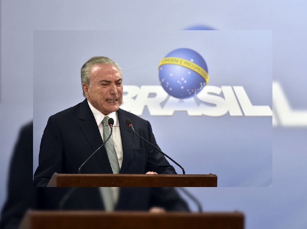 Michel temer, presidente de Brasil, corrupción, soborno, JBS