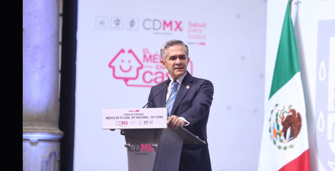 Miguel Ángel Mancera, jefe de gobierno de la Ciudad de México