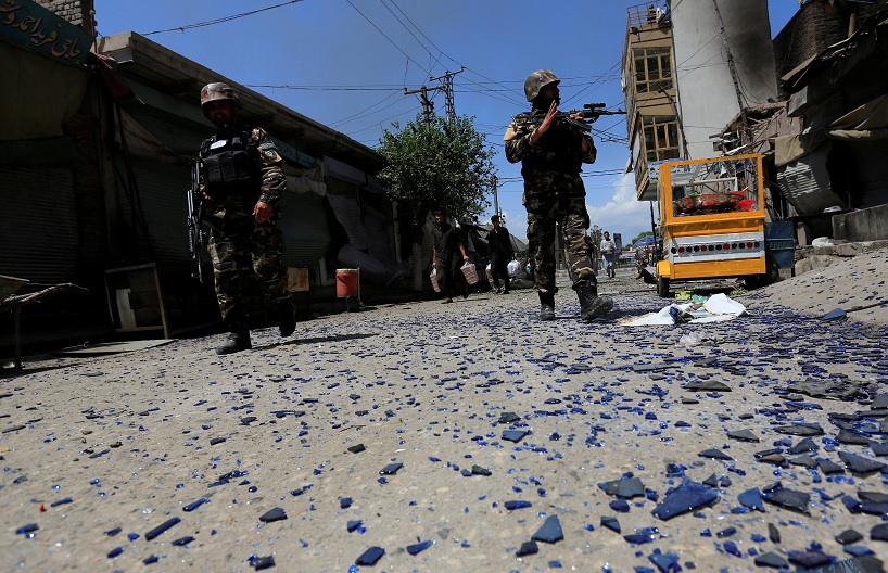 Fuerzas de seguridad afganas (Reuters)