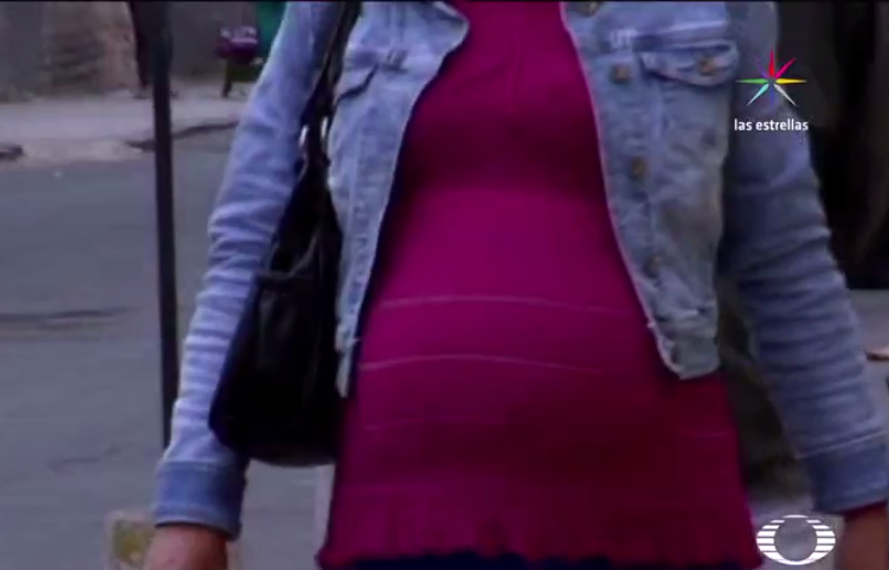 Mujer embarazada en Perú; en ese país ha crecido el tráfico de bebés
