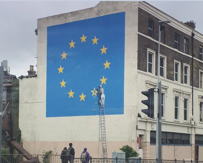 Mural Bansky Brexit Dover
