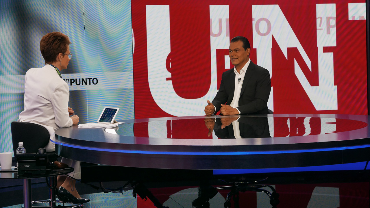Juan Zepeda, PRD, Denise Maerker, En Punto, política, elecciones