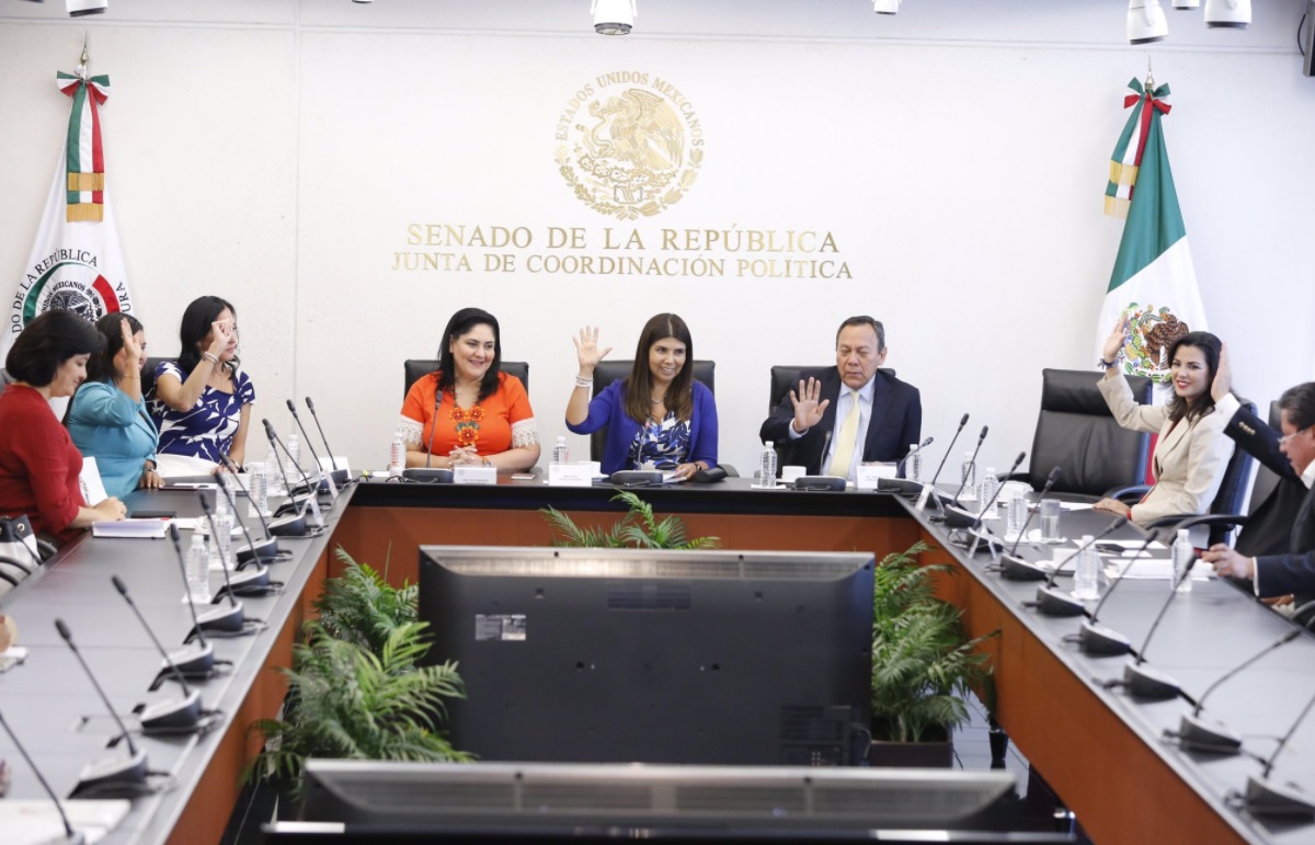 Legisladores instalan la Comisión de Seguimiento a los Procesos Electorales. (Twitter: @Pilarortega)