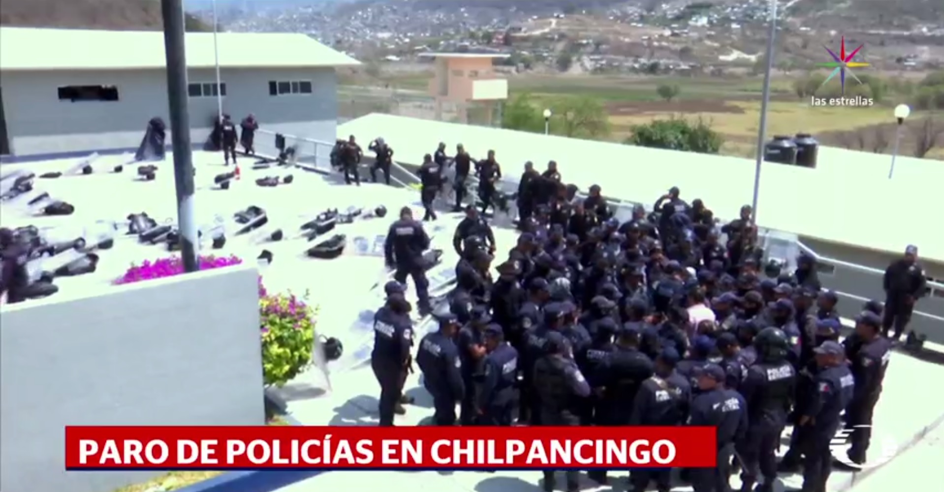 Policías estatales, Chilpancingo, Chilapa, Guerrero, seguridad, paro de labores,