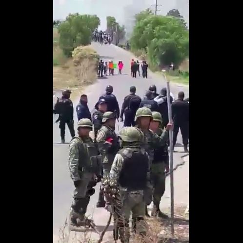 Fuerzas federales refuerzan seguridad en Puebla tras enfrentamientos con huachicoleros