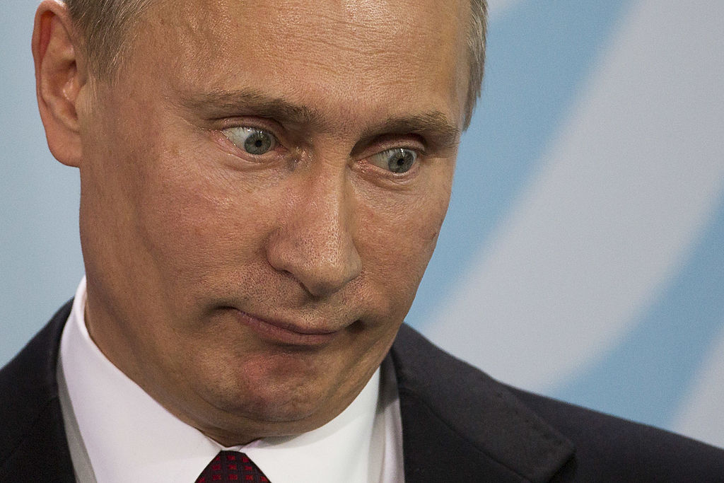 Por dicho de Vladimir Putin, Ucrania se burla en twitter deRusia