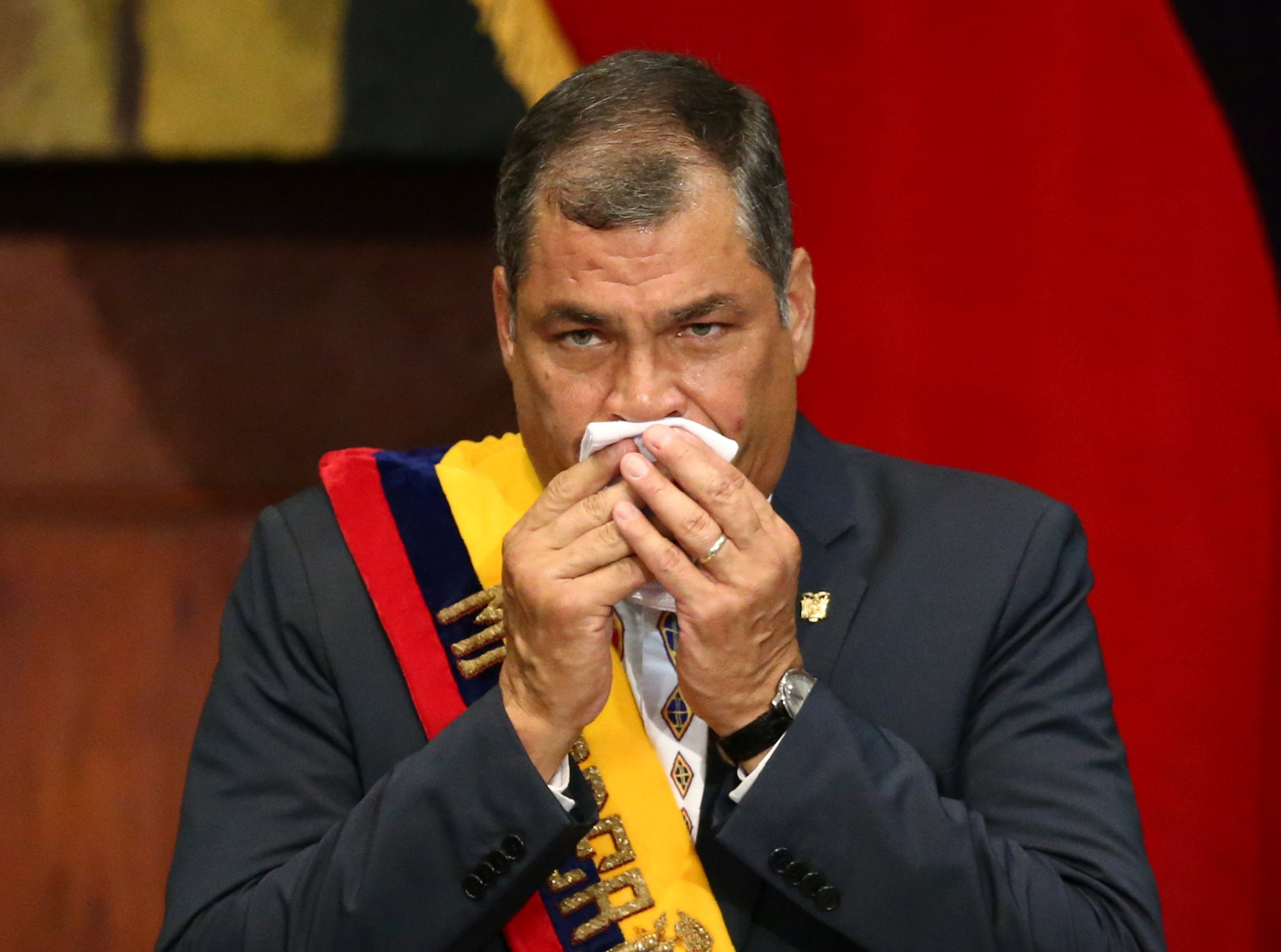 Correa, neumonía, presidente, salud, hospital, Ecuador,