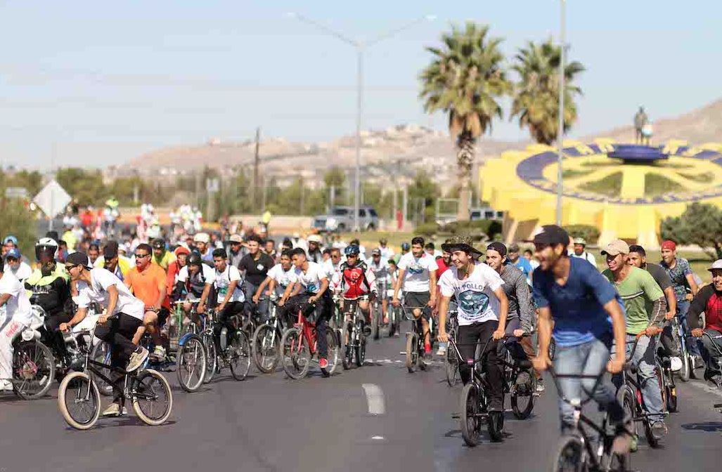 Ciclistas, Ciudad juarez, Chihuahua, Calor, Temperaturas, Noticias