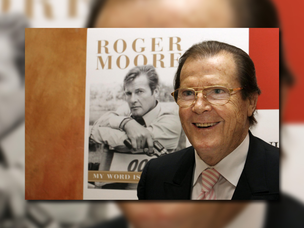 Roger Moore fue uno de los actores que encarnó al famoso personaje James Bond