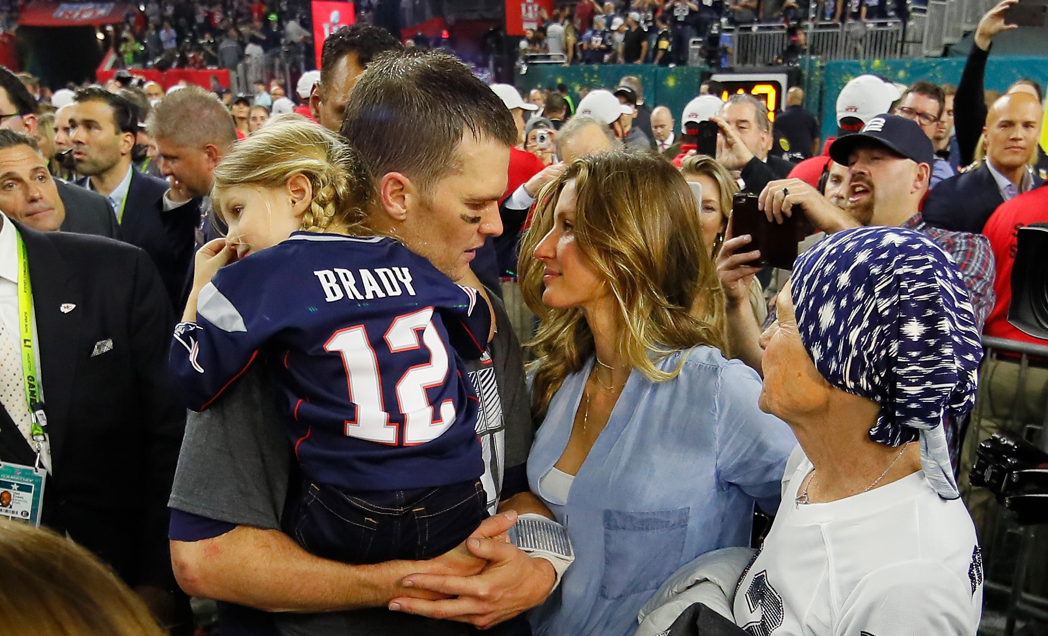 Tom Brady, Gisele Bundchen, Patriots, Conmoción cerebral, NFL