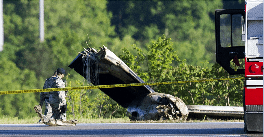 Accidente de avion en Virginia Estados Unidos